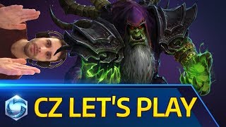 Heroes of the Storm (Gul'dan) CZ Let's Play - Ranked Silver [HotS LP]