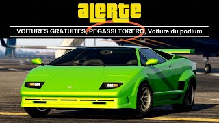 🎁 VOITURES GRATUITES DE LA SEMAINE 🎁 PROMOTIONS ET BONUS SUR GTA ONLINE