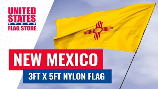 New Mexico Flag 3x5ft Nylon