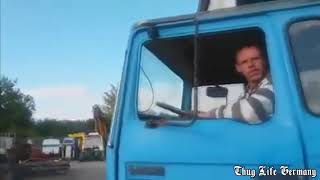 Thug Life Germany - Mann wirft LKW um