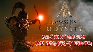 CULT HUNT MISSION "The Centaur of Euboea" | Assassin's Creed Odyssey Random Cultist Killing Mission