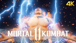 Mortal Kombat 11 Ultimate [4K 60FPS] ➤ The Full Story of Fire God Liu Kang ➤ 4K Cinematic