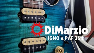 Set de captadores Dimarzio Igno e Paf 36th