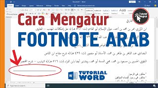 Panduan Membuat Footnote Arab di Microsoft Word - Tutorial Singkat