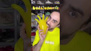 Food ASMR Eating a Hand and all Yellow snacks😳😯🖐️😅#asmr #food