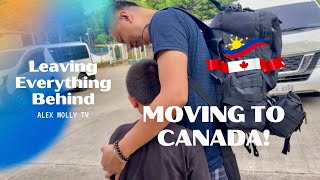 Moving from Philippines to Canada after more than 3 years stay. The journey begins.