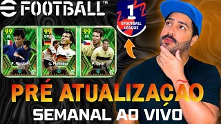 🔥⚽️ PRÉ ATUALIZAÇÃO SEMANAL AO VIVO | EFOOTBALL 2024 - PS5