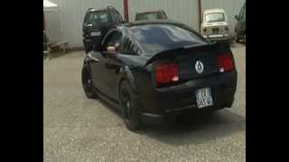 CRAZY EXHAUST SOUND TOYOTA SUPRA AND 2 FORD MUSTANG!!!!