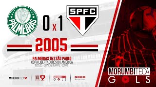 Palmeiras 0x1 São Paulo - Libertadores - Oitavas de final - Jogo 01 - 18/05/05