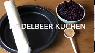 Backen mit Tupper: Heidelbeerkuchen in der UltraPro Quiche Form