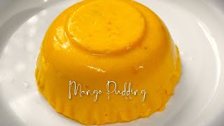 How To Make Mango Pudding Without Gelatin or Agar Agar - Easy Steps to a Delicious Dessert