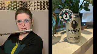 Beers and Flutes Advent 2023 - Day 2 | Midwest Coast Brewing English Sporting Beer