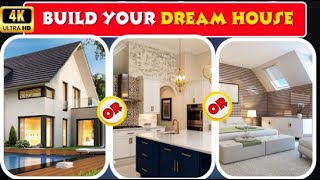 would you rather ...build your dream house..choose your style..🏛🏰🏭🚘🛵