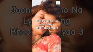 Jaana Samjho Na | Lyrics Song | Bhool Bhulaiyaa | Tulsi Kumar #shorts #trending #newsong #tseries