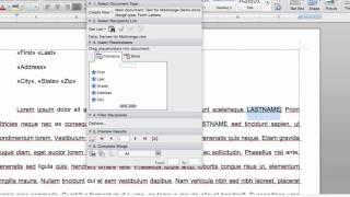 Mailmerge Word for Mac