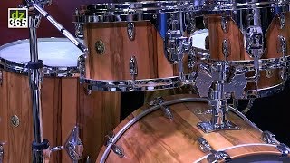 Gretsch Exotic Red Gum Drum Kits drum demo - USA Custom