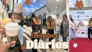 october diaries | haunted house, food festival, fall!