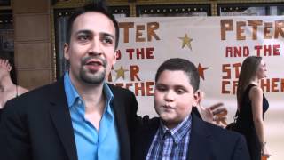 Lin Manuel Miranda at Opening Night of PETER AND THE STARCATCHER Exclusive!