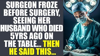 Surgeon Froze Before Surgery, Seeing Her Husband Who Died 5yrs Ago On The Table. Then He Said This