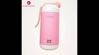 StarAndDaisy Portable Warming Bottle, 3 Temperature Modes Quick USB Charging & Fast Boil Milk Bottle