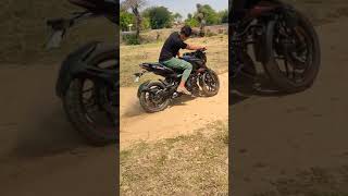 burnout on n160 | palser n160 burnout | crazy burnout on palser n160 #shortvideo  #youtubeshorts