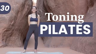 Toning Pilates 30 👀 Total Body-Kräftigungsworkout