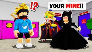 The DARK PRINCESS Had a CRUSH On Me in Roblox BROOKHAVEN RP!!