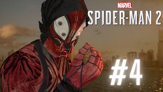 Spider Man 2 100% Platinum Gameplay Walkthrough Part 4 (PS5 4K 60fps)