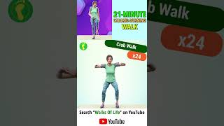 21 Minute exercise calorie burning walk @walksoflife5308 #walkingforweightloss #walking