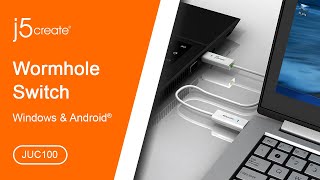 j5create® Wormhole Switch - Windows & Android™ JUC100