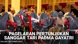 PAGELARAN SANGGAR TARI PADMA GAYATRI di WAGIR KEBONAGUNG MALANG