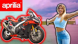 *CRAZY* 2021 APRILIA RSV4 FACTORY First Ride!!