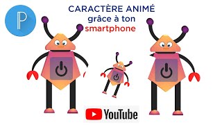 Comment créer un #caractère #animé avec son téléphone/ #pixellab