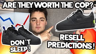 BLACK AIR FORCE 1 EXPERIMENTAL RESELL PREDICTIONS!!! HOW TO COP BLACK AIR FORCE 1 EXPERIMENTAL!!!