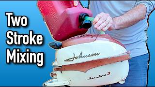 Mixing Oil & Gasoline for Two Stroke Outboards