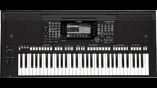 Цвіте цвіте черемшина на синтезаторе YAMAHA PSR S775 (cover)