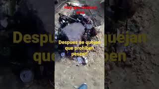 hay que viralizar esto, basura a más no poder en todos los pesqueros, #labasuranosevuelvesola