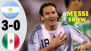 Argentina vs Mexico 3-0 | Extended Highlight and All Goals- Copa America 2007 HD