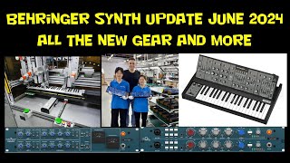 Behringer Synthesizer update June 2024