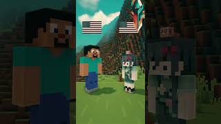 Greetings! - Minecraft animation #shorts  #minecraft #letsgame #minecraftshorts #minecraftshortsts