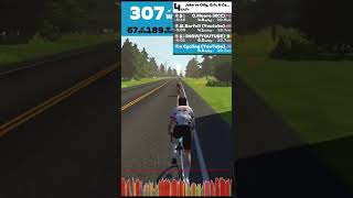 Left in the Dust! #zwift #shorts #watopia #zwiftracing