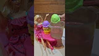 色が変わる魔法のアイスクリーム #barbie #icecream #toys