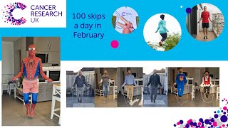 CRUK 100 Skips Challenge   S Wright