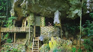 Full Video: Single mom & her 6-month-old daughter use a cave as their home. Build a new life.