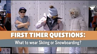 Learn to Ski with Go Ski Alberta - What to Wear Skiing or Snowboarding?