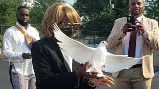 Clifford Vernon Young Memorial Dove Release Ceremony