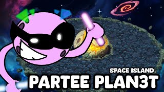 #intergalacticcollab || Partee Plan3t on Space Island