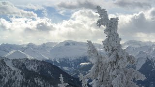 DorfGastein красивая синяя трасса №7 в Дорф Гаштайне