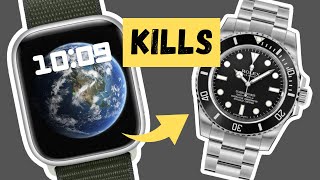 Why Apple Watch will kill Rolex and our watch collecting hobby