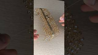 Сумка с фермуаром из бусин ювелирное стекло более подробно в моем инста #dinurbag#tutorial#beadsbag